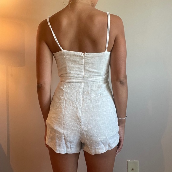 beige romper - Picture 2 of 3